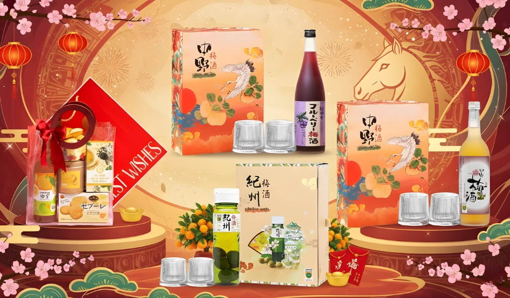 Hộp Quà Mơ Nhật May Mắn